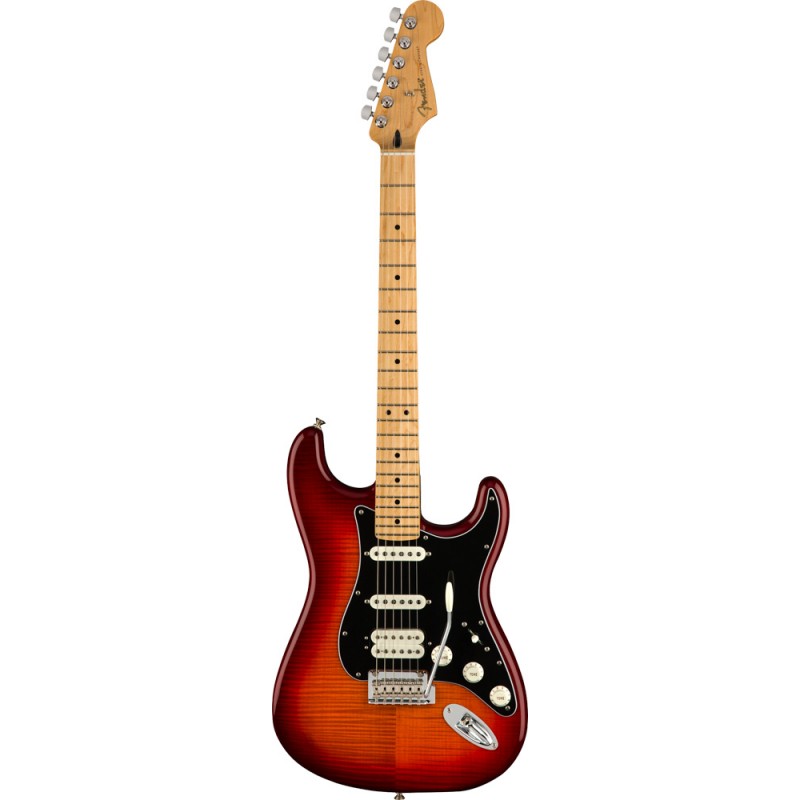 Guitarra Eléctrica Sólida Fender Player Stratocaster Hss Plus Top Mn-Acb