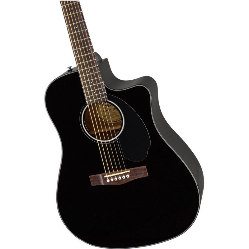 Guitarra Electroacústica Fender CD-60SCE Black
