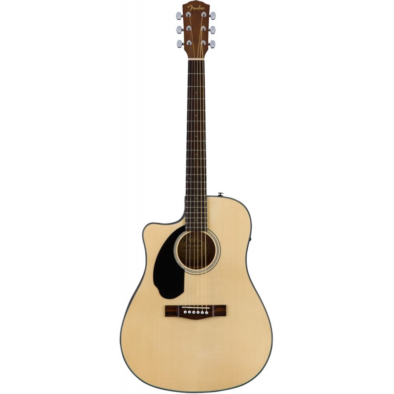 Guitarra Electroacústica Fender CD-60SCE LH WN NAT