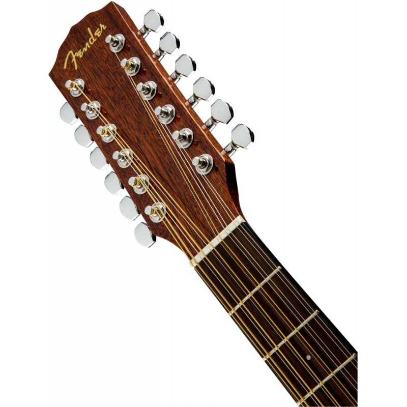 Guitarra Electroacústica 12 Cuerdas Fender CD-60SCE-12 WN NAT