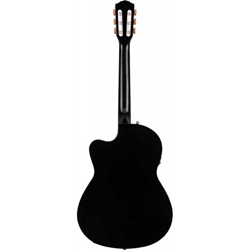 Guitarra Clásica Fender CN-140SCE Clasica Black Case