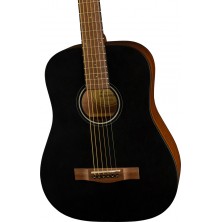 Guitarra Acústica Fender FA-15 3/4 Steel Cadete Black