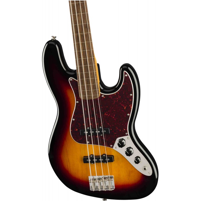 Bajo Electrico 4 Cuerdas Squier Classic Vibe 60s Jazz Bass FL LRL-3CSB