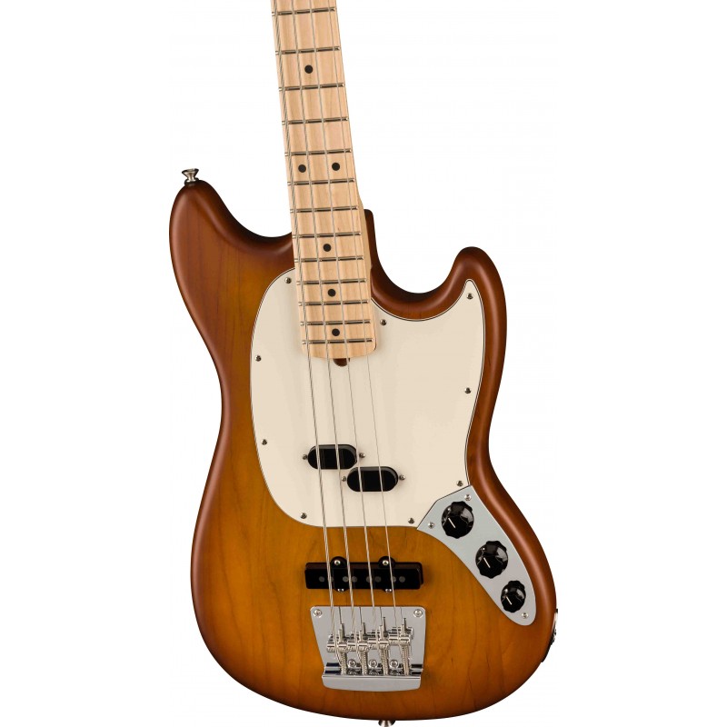 Bajo Eléctrico 4 Cuerdas Fender LTD American Performer Mustang Bass Mn-Hby Satin