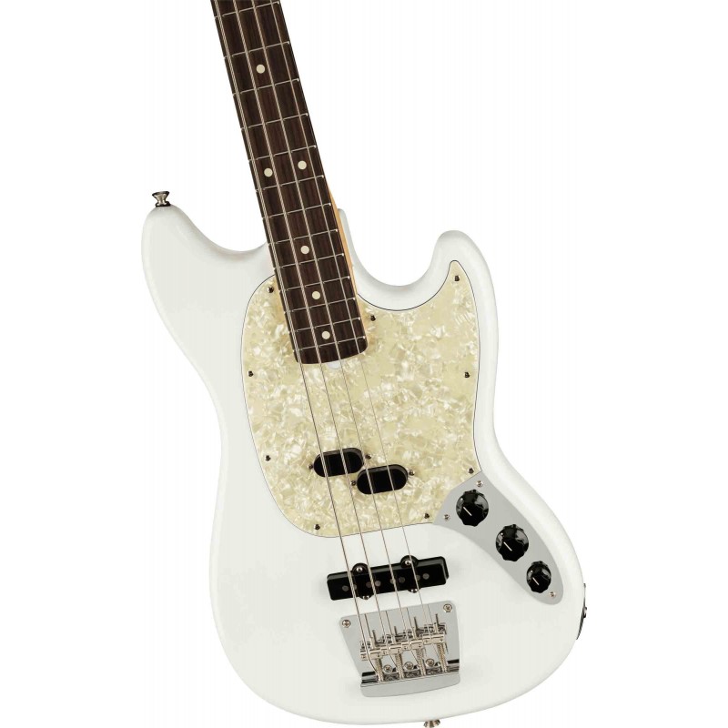 Bajo Electrico 4 Cuerdas Fender American Performer Mustang Bass RW-AW