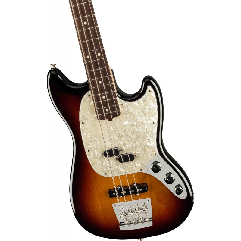 Bajo Electrico 4 Cuerdas Fender American Performer Mustang Bass RW-3CSB