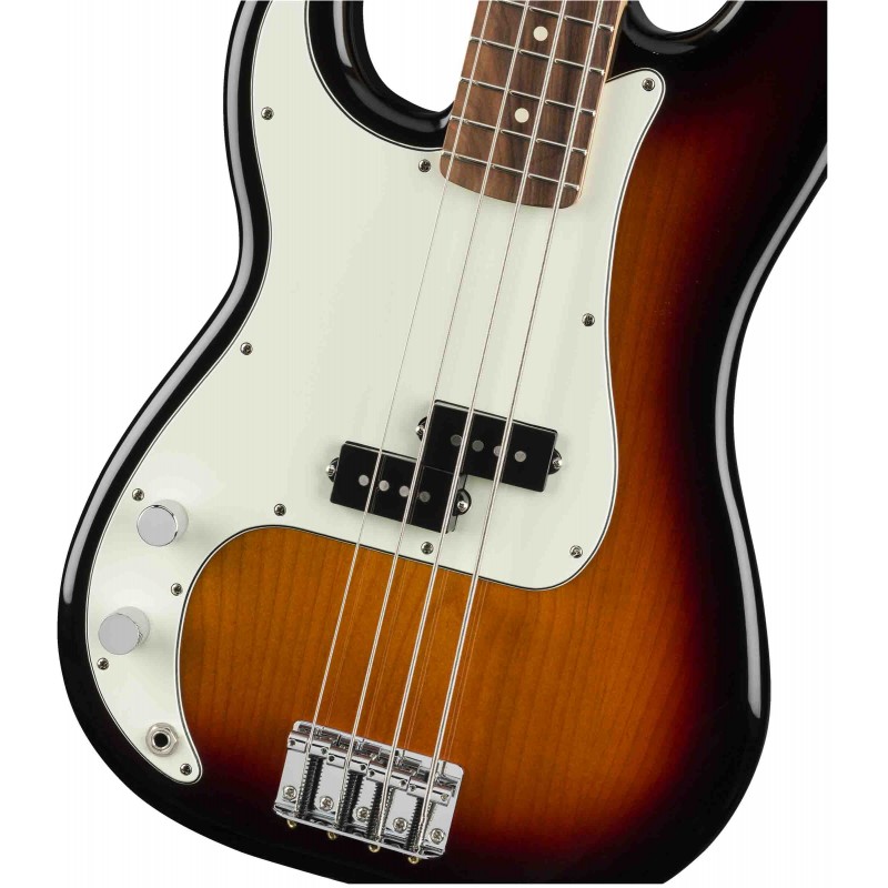 Bajo Eléctrico Zurdo Fender Player Precision Bass Lh Pf-3tsb