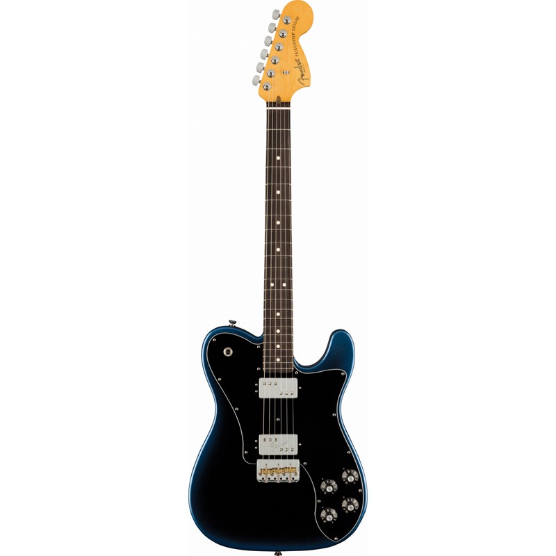 Guitarra Eléctrica Sólida Fender AM Pro II Tele Deluxe RW DK NIGHT