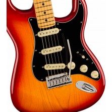 Guitarra Eléctrica Sólida Fender AM Ultra Luxe Strat Mn-Prb