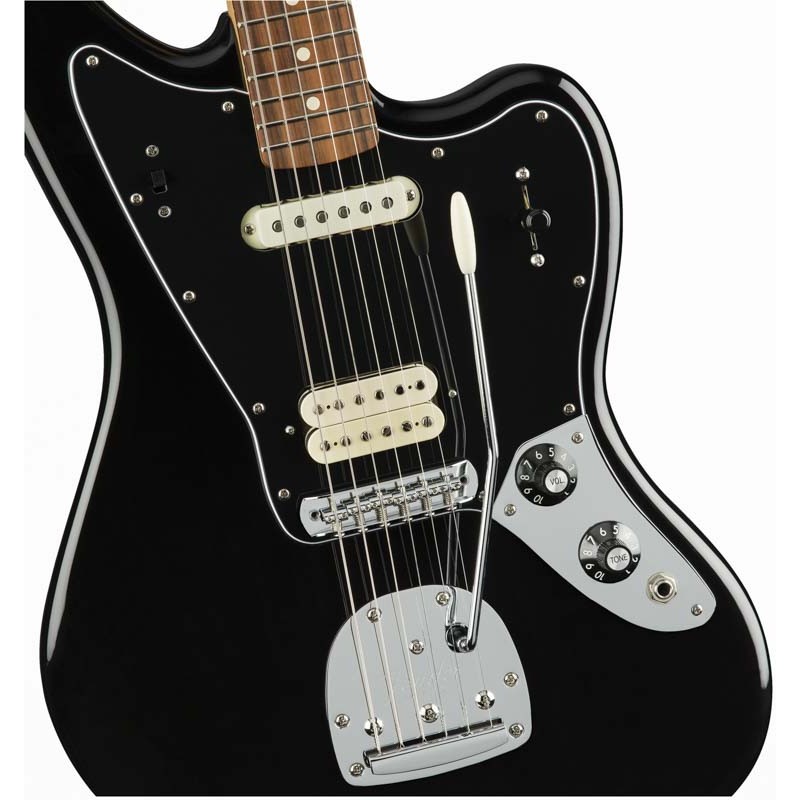 Guitarra Eléctrica Sólida Fender Player Jaguar Pf-Blk