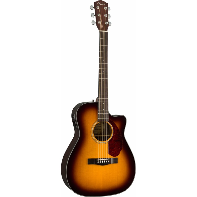 Guitarra Electroacústica Fender CC-140SCE SB with Case