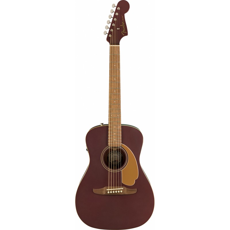 Guitarra Electroacústica Fender Malibu Player Burgundy Satin