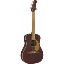 Guitarra Electroacústica Fender Malibu Player Burgundy Satin