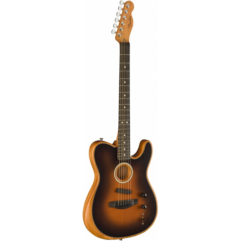 Guitarra Electroacústica Fender American Acoustasonic Telecaster Sb