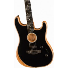 Guitarra Electroacústica Fender American Acoustasonic Stratocaster Bk