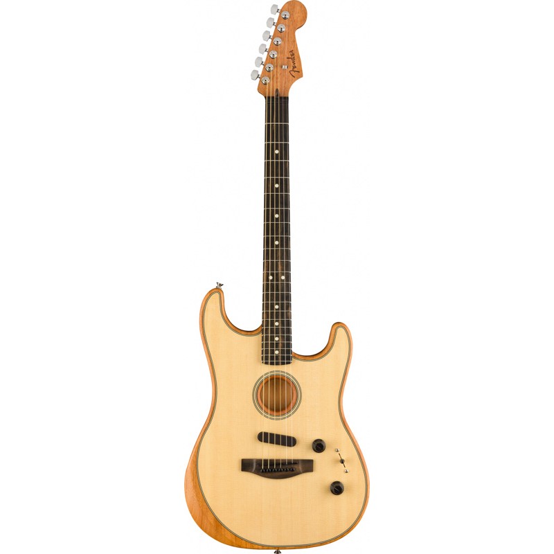 Guitarra Electroacústica Fender American Acoustasonic Stratocaster Nat