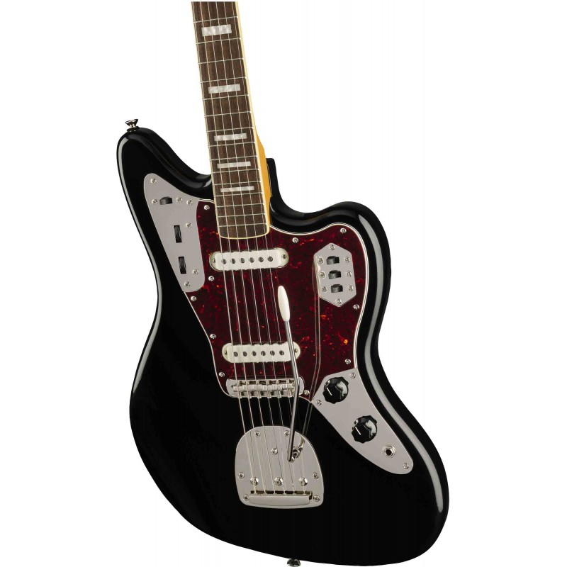 Guitarra Eléctrica Sólida Squier Classic Vibe 70s Jaguar LRL-BK