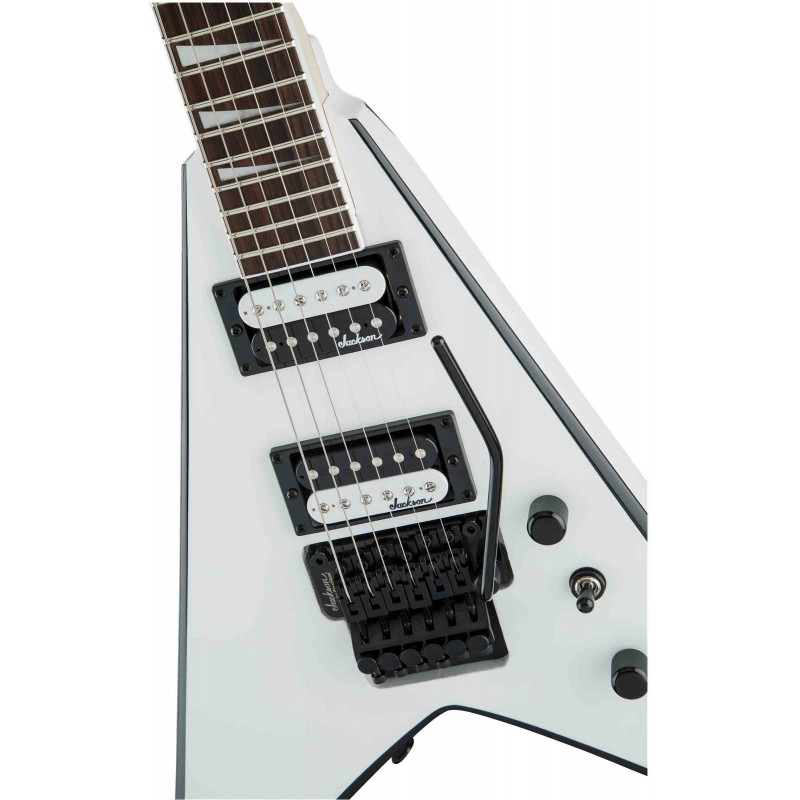 Guitarra Eléctrica Sólida Jackson Js32 King V AH White