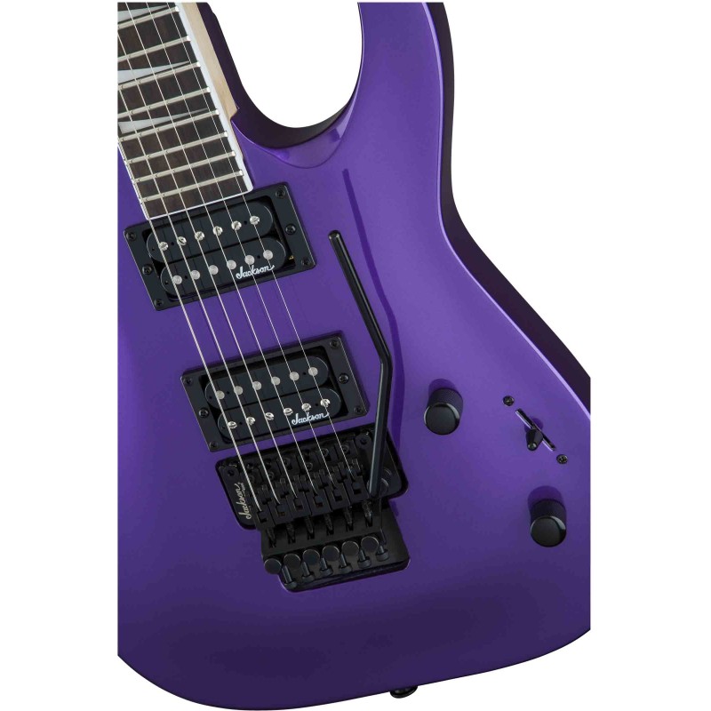 Guitarra Eléctrica Sólida Jackson JS32 Dinky AH Pavo Purple
