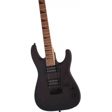Guitarra Eléctrica Sólida Jackson JS24 Dinky DKAM Black Stain