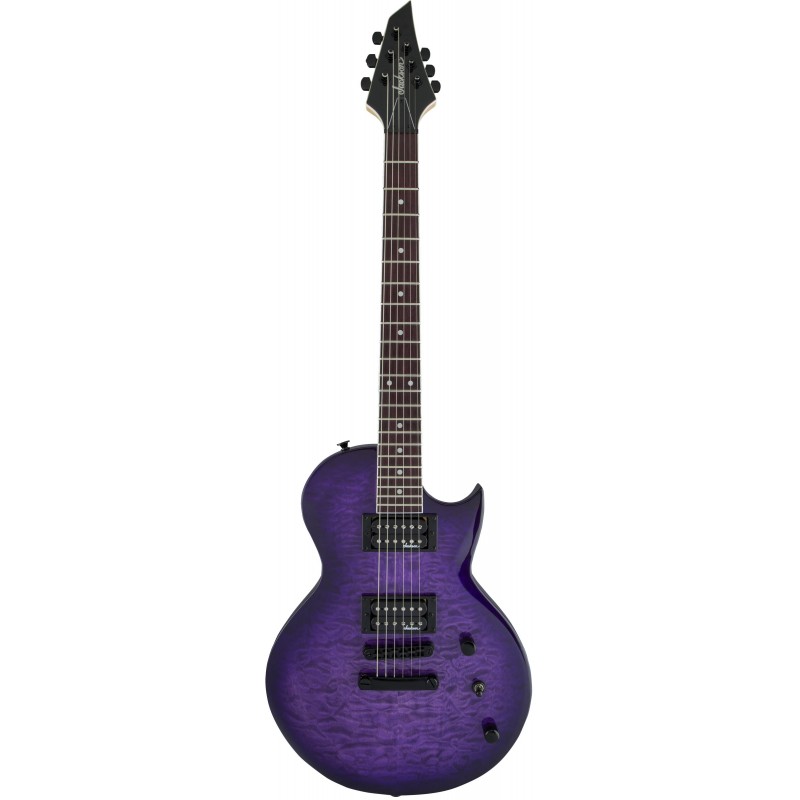 Guitarra Eléctrica Sólida Jackson JS22Q SC Monarkh AH Transparent Purple Burst