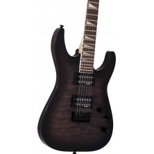 Guitarra Eléctrica Sólida Jackson JS32Q Dinky DKA HT Transparent Black Burst