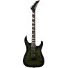 Jackson JS32Q Dinky DKA HT Transparent Green Burst