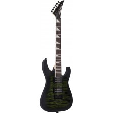 Guitarra Eléctrica Sólida Jackson JS32Q Dinky DKA HT Transparent Green Burst