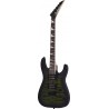 Jackson JS32Q Dinky DKA HT Transparent Green Burst