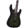 Jackson JS32Q Dinky DKA HT Transparent Green Burst