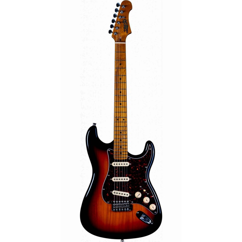 Guitarra Eléctrica Sólida Jet JS300 SSS Sunburst