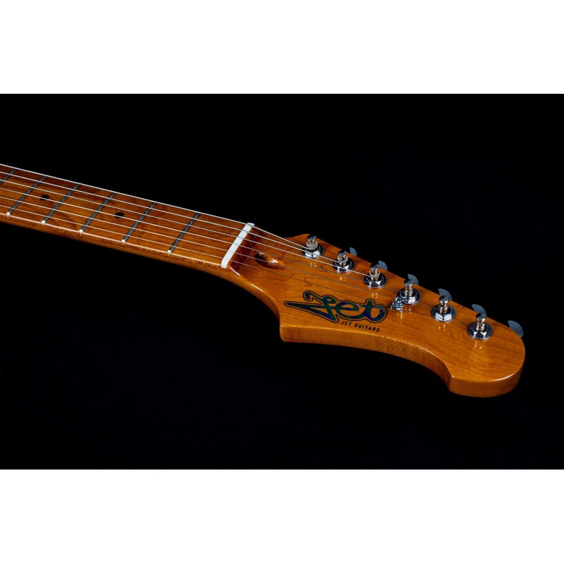 Guitarra Eléctrica Solida Jet JS300 SSS Sunburst