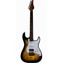Guitarra Eléctrica Solida Jet JS450 Transparent Brown