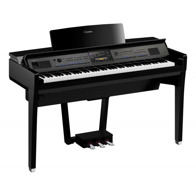 Piano Digital Yamaha Clavinova CVP-909PE Negro Pulido