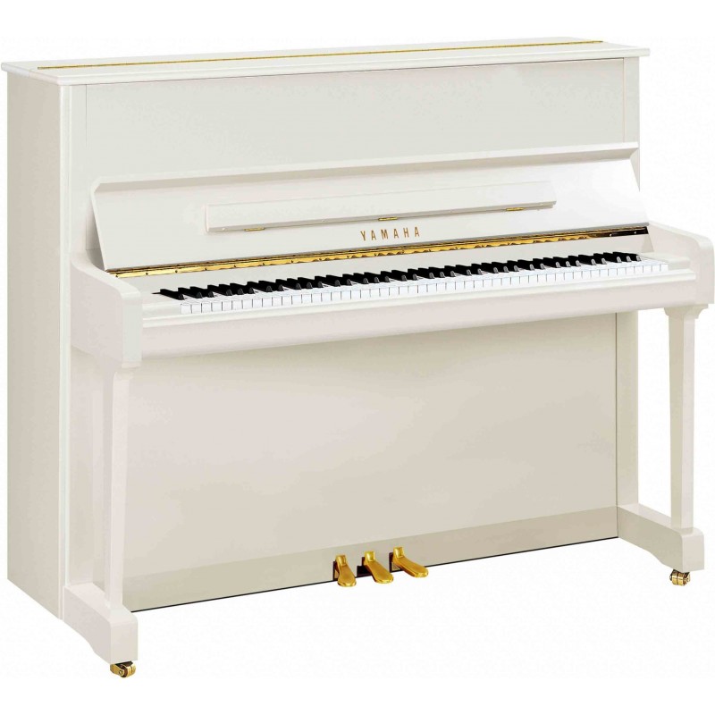 Piano Vertical Yamaha P121 M Blanco Pulido PWH