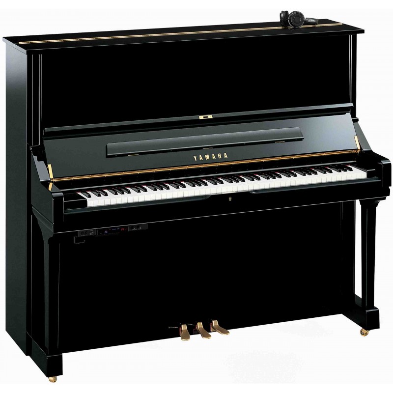 Piano Vertical Yamaha U3 Negro Pulido PE SH3 Silent