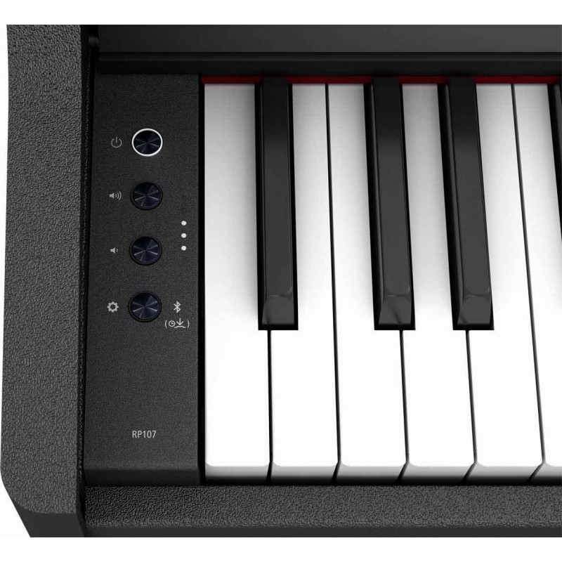 Piano Digital Roland RP-107 BKX Negro