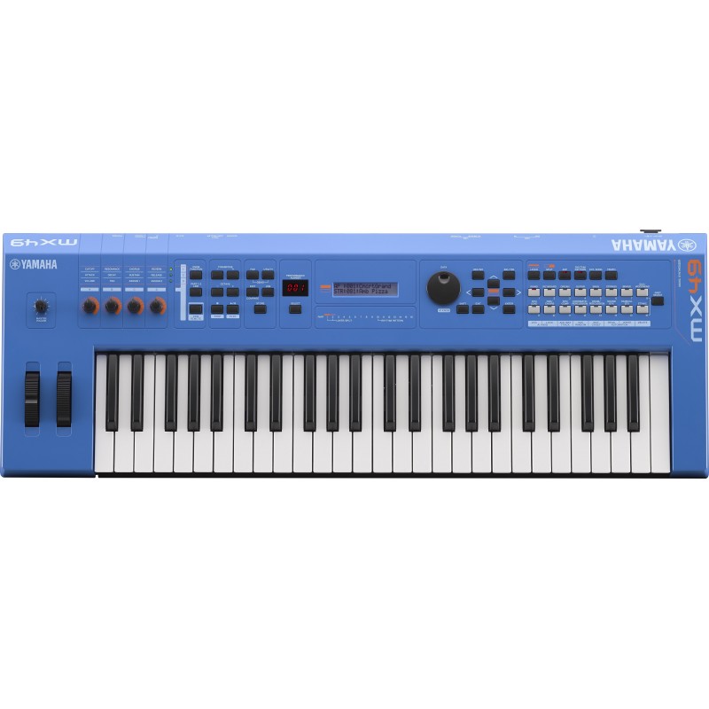 Teclado Sintetizador Yamaha MX49 V2 Blue