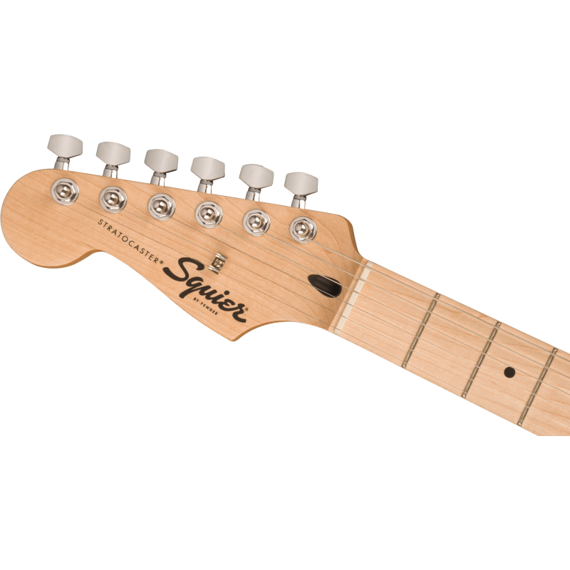 Guitarra Eléctrica Zurdo Squier Sonic Stratocaster LH Mn-Blk