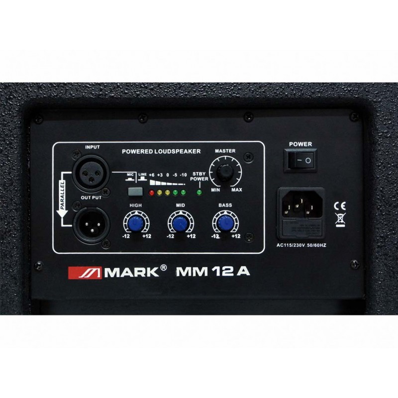 Monitor Amplificado Mark MM 12 A