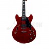 Sire Larry Carlton H7 See Through Red  cuerpo