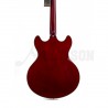 Sire Larry Carlton H7 See Through Red  back