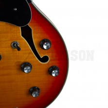 Guitarra Eléctrica Semisólida Sire Larry Carlton H7V Cherry Sunburst