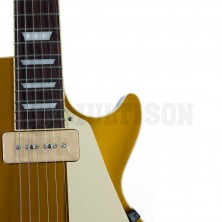 Guitarra Tokai LS132S P90 Gold Top golpeador