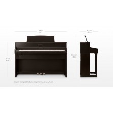 Piano digital Kawai CA 701PE Negro Pulido