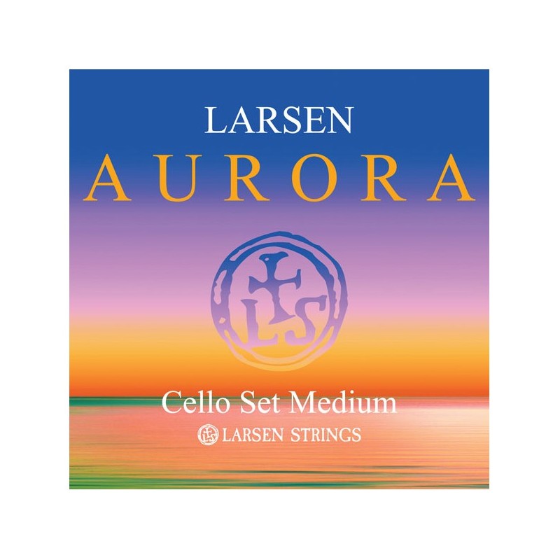 Juego Cuerda Cello Larsen Aurora 4/4 Medium Cello