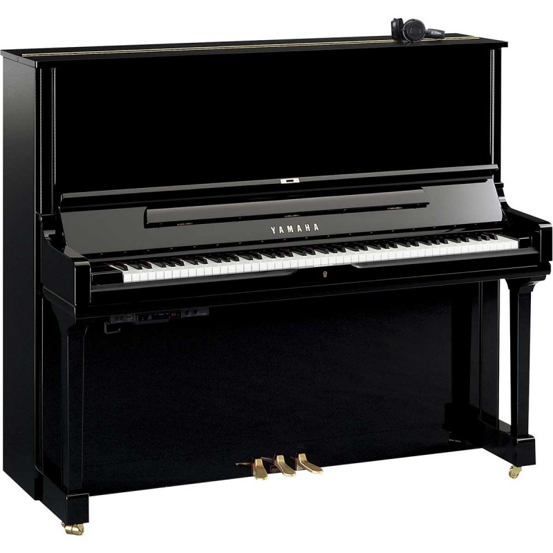 Piano Vertical Yamaha YUS3 Negro Pulido PE SH3 Silent