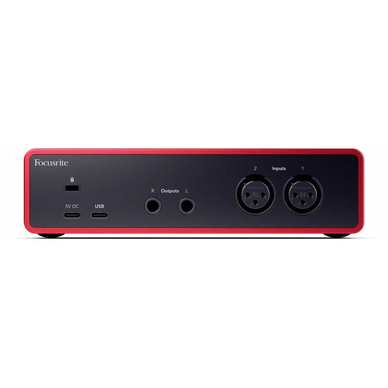 Interface Audio USB Focusrite Scarlett 2i2 4TH Gen