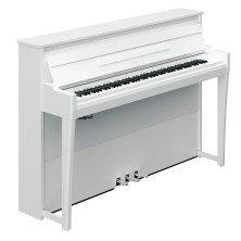 Yamaha Avantgrand NU1XA Blanco Pulido Piano Digital Híbrido