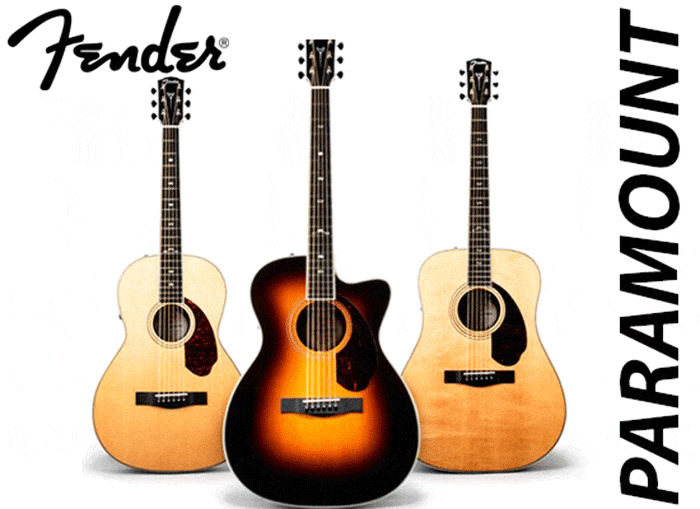 Fender Paramount: La nueva serie de Guitarras Acústicas Fender